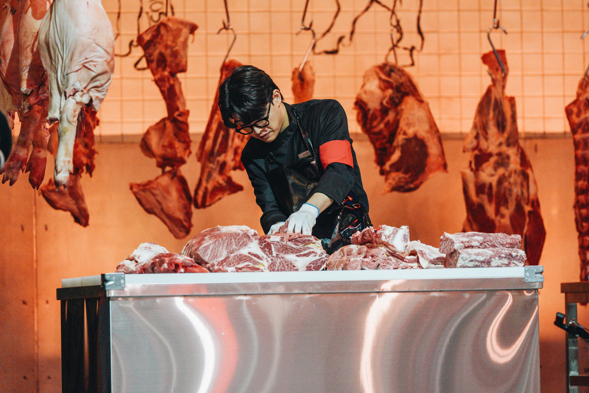 A top 8 contestant on "Culinary Class Wars," “Triple Star” chef Scott Kang [NETFLIX KOREA]