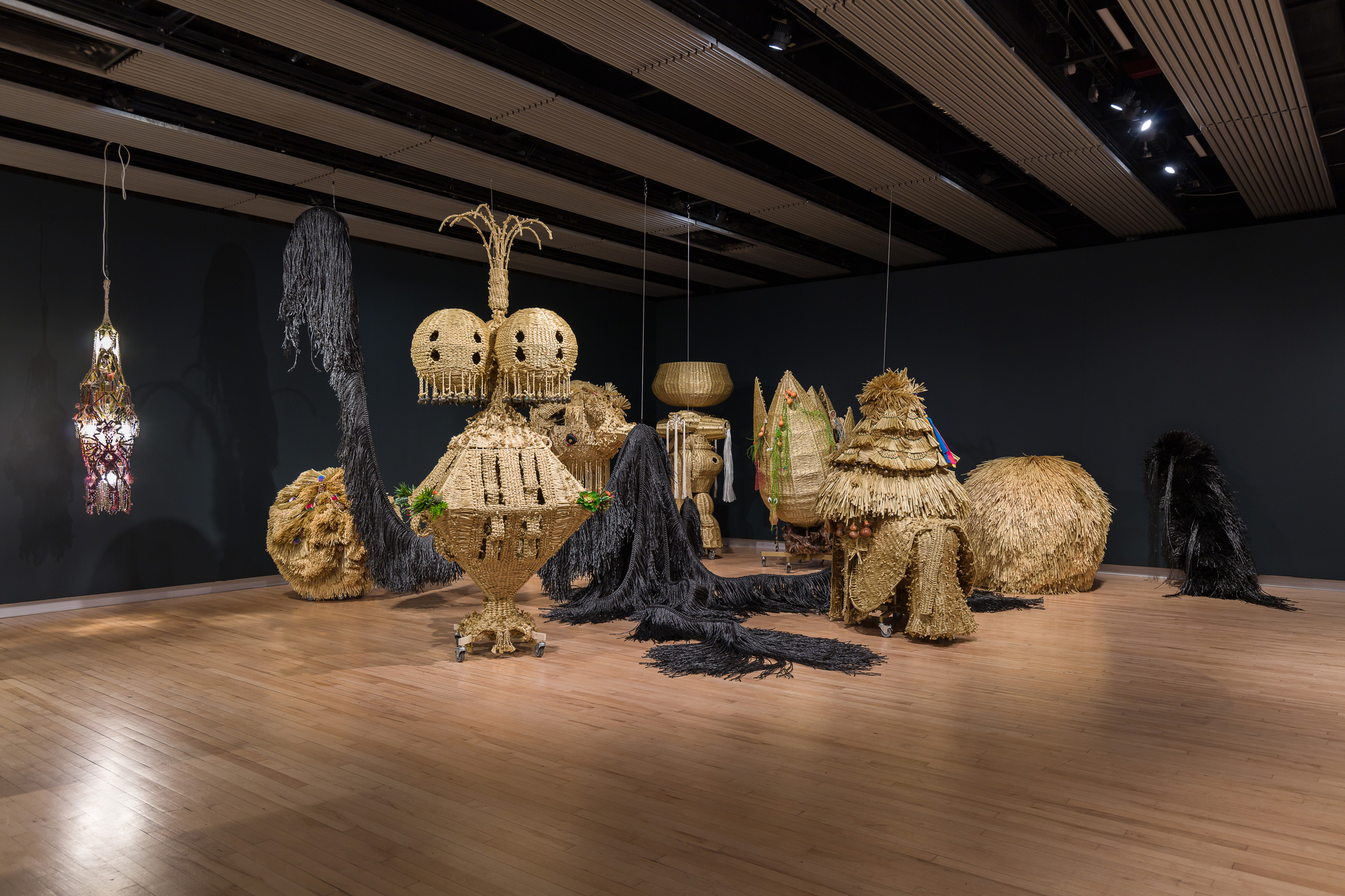 Installation view of Haegue Yang's solo survey exhibition ″Leap Year″ at the Hayward Gallery in London [KUKJE GALLERY]