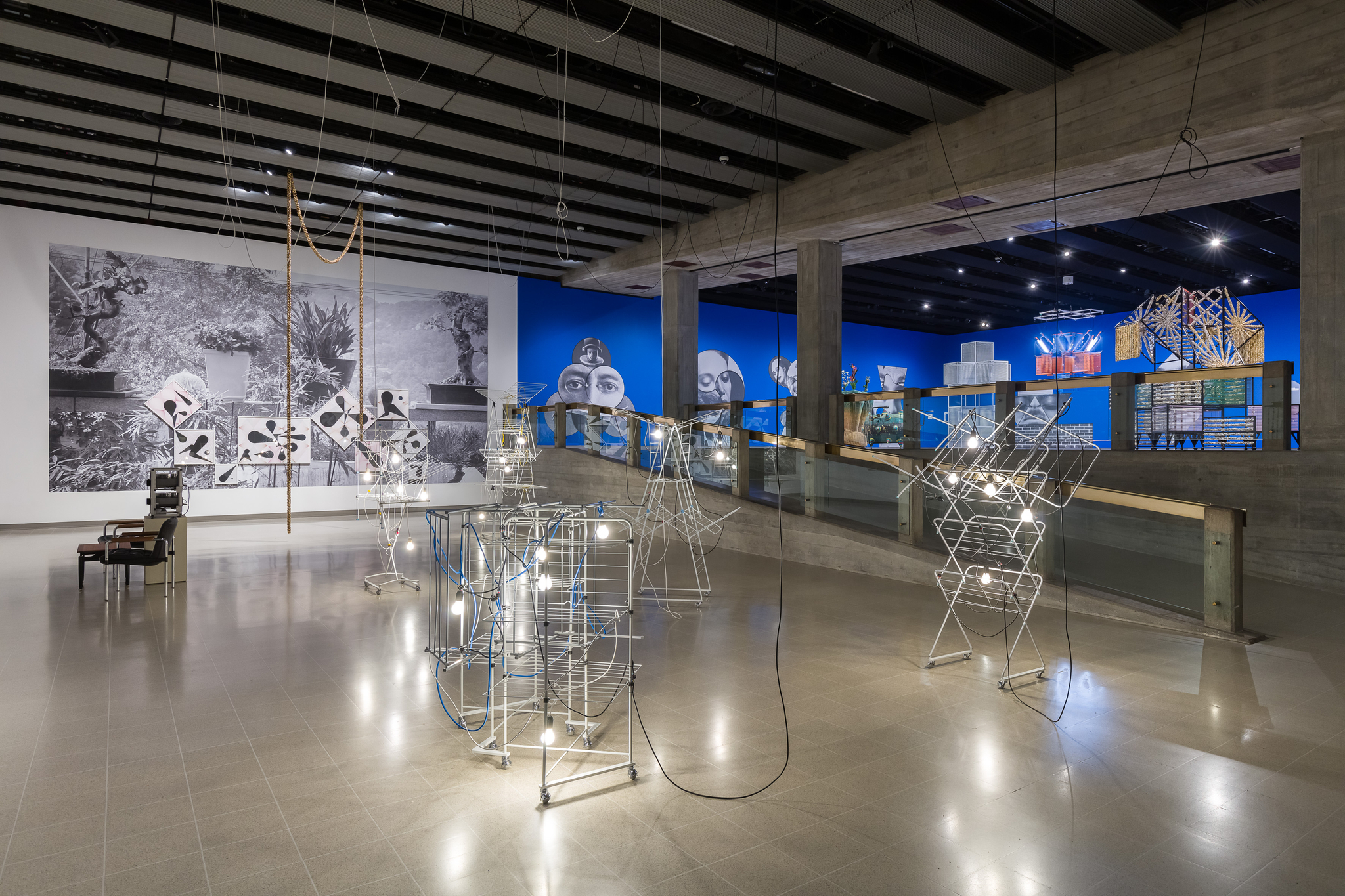Installation view of Haegue Yang's solo survey exhibition ″Leap Year″ at the Hayward Gallery in London [KUKJE GALLERY]