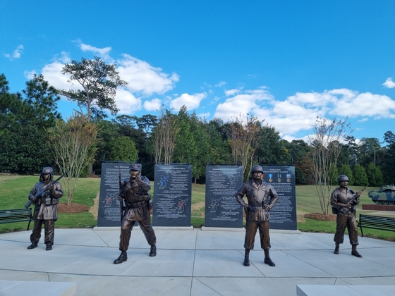 The new Korean War Memorial at the National Infantry Museum in Columbus, Georgia, on Thursday. [YONHAP]