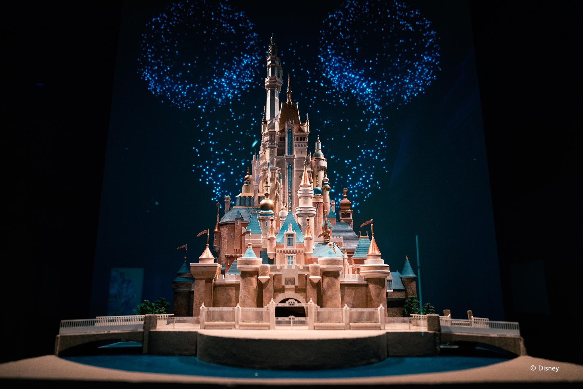 A model of the Castle of Magic Dreams at Hong Kong Disneyland [EXHIBITION HUB ASIA]