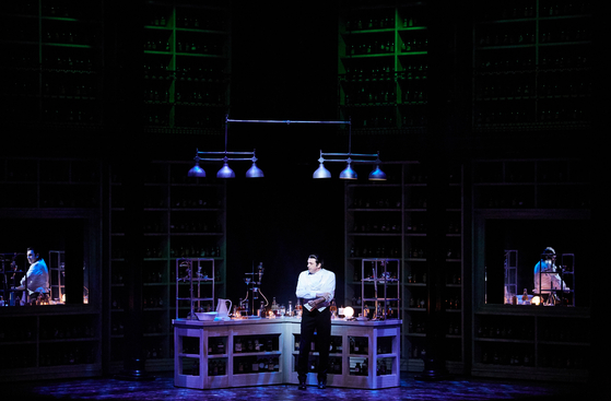 The musical ″Jekyll and Hyde,″ which tells the tale of an epic battle between good and evil, kicks off on Nov. 29 at the Blue Square in central Seoul.  [OD COMPANY]  