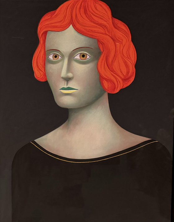 ″Portrait″ (2017) by Nicolas Party [HOAM MUSEUM OF ART] 