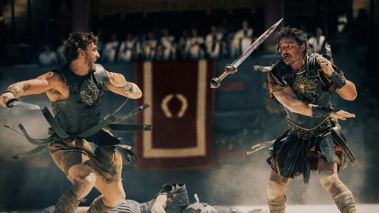 A still from ″GladiatorⅡ″ [LOTTE ENTERTAINMENT]