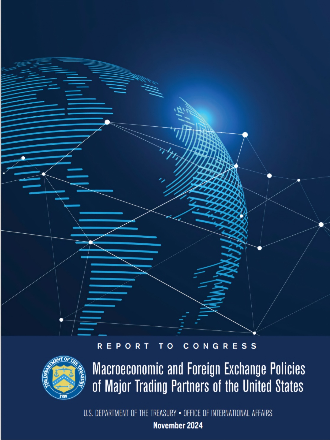 The Treasury Department's Report to Congress on Macroeconomic and Foreign Exchange Policies of Major Trading Partners of the United States. [SCREEN CAPTURE]