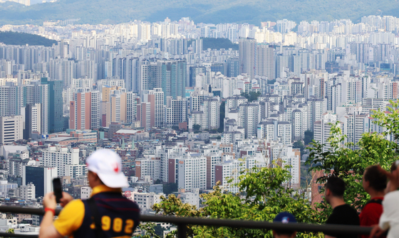 Apartment complexes in Seoul [YONHAP]
