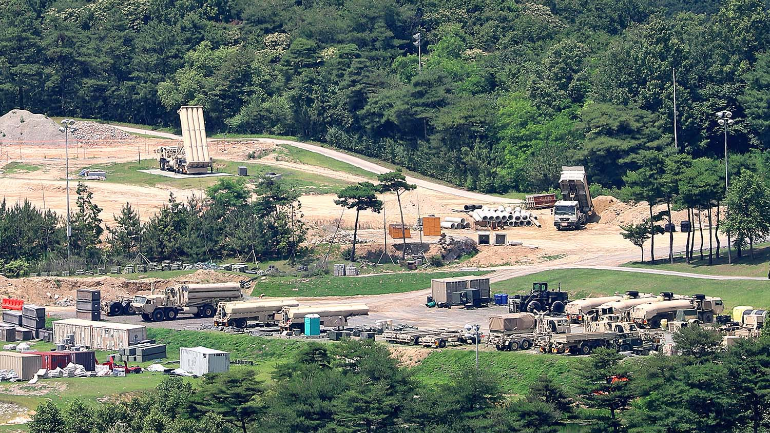 A Terminal High Altitude Area Defense base in Seongju County, North Gyeongsang [YONHAP]  