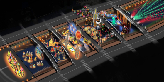 A rendered image of this year's Seoul Lantern Festival at the Cheonggyecheon in central Seoul [SEOUL METROPOLITAN GOVERNMENT]