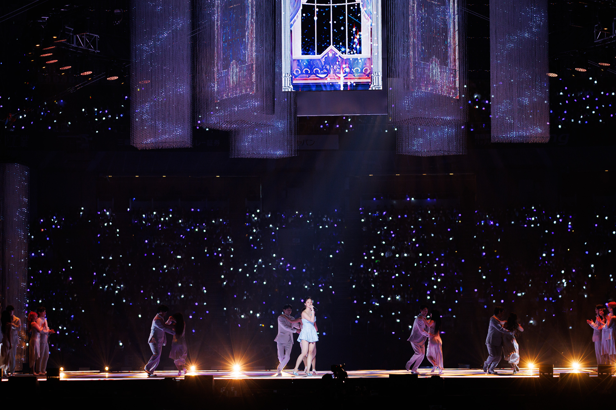 Singer Bibi performing at the 2024 MAMA Awards on Nov. 23 at the Kyocera Dome in Osaka, Japan [CJ ENM]
