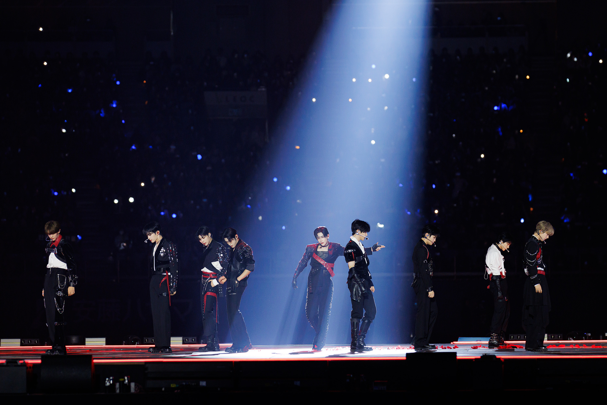 Boy band ZeroBaseOne performing at the 2024 MAMA Awards on Nov. 23 at the Kyocera Dome in Osaka, Japan [CJ ENM]