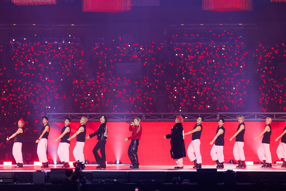 Big Bang performing at the 2024 MAMA Awards on Nov. 23 at the Kyocera Dome in Osaka, Japan [CJ ENM]