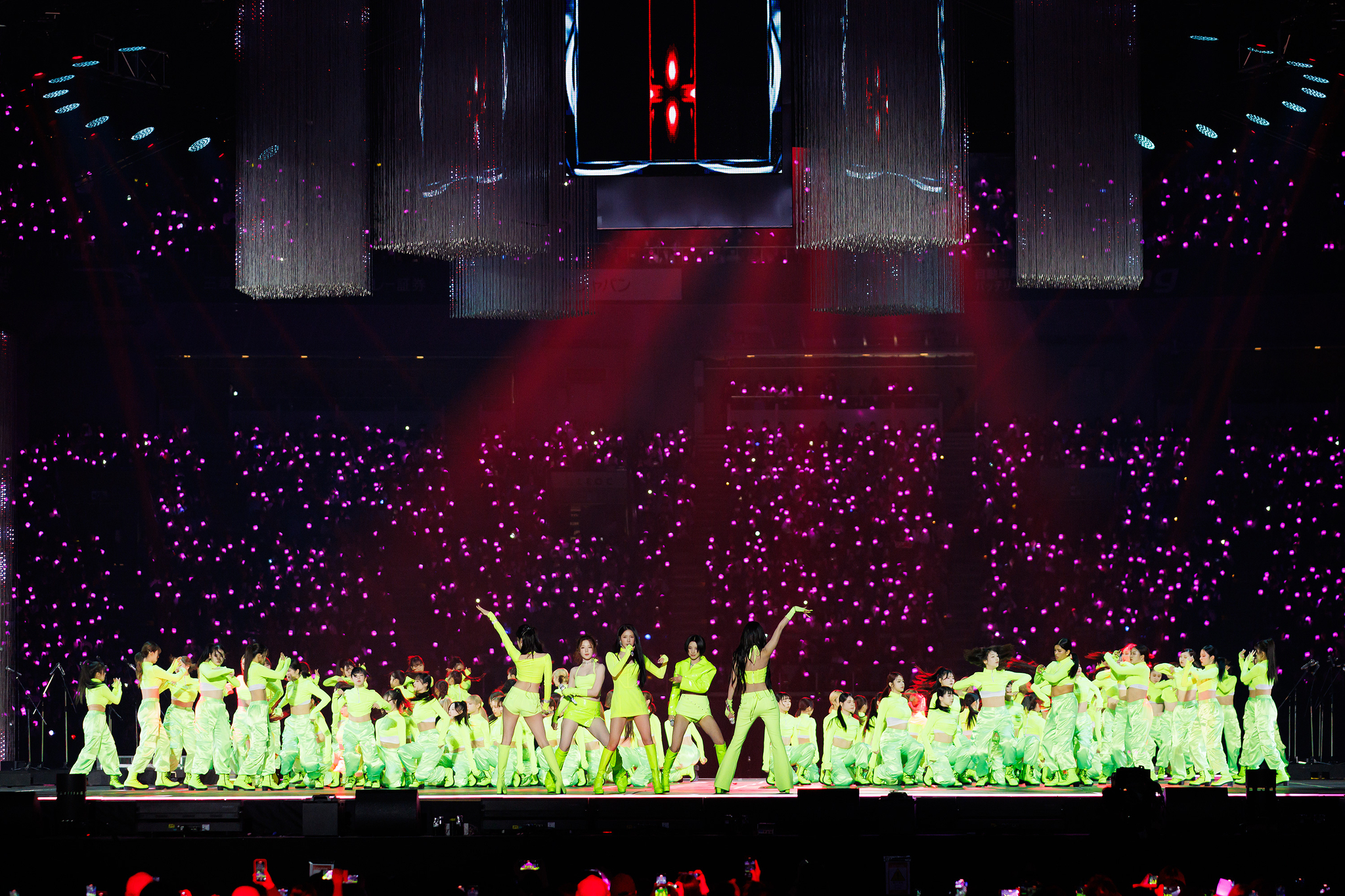 Girl group (G)I-DLE performing at the 2024 MAMA Awards on Nov. 23 at the Kyocera Dome in Osaka, Japan [CJ ENM]