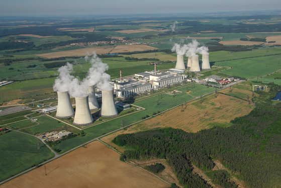 A view of the new Dukovany nuclear power plant site in the Czech Republic. [KHNP]