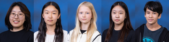 Ahn Jiho, Chun Elisa, Griffiths Katherine Anne, Kim Ryann, Reed Harry Lee