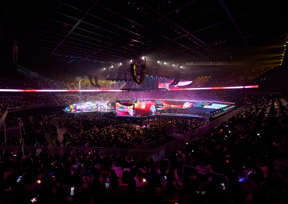 The Melon Music Awards 2024 (MMA 2024) held on Nov. 30 at the Inspire Arena in Incheon [KAKAO ENTERTAINMENT]