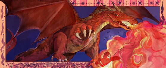 Illustrations for ″The Truth About Dragons″ by Hanna Cha [HANNA CHA]