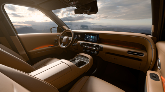 The interior of the new Palisade SUV [HYUNDAI MOTOR]