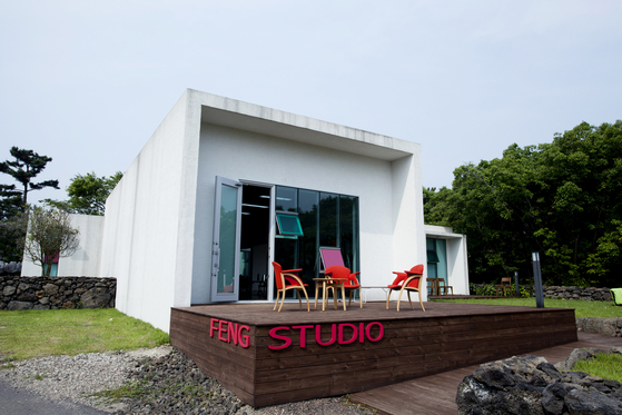 Feng Studio in the Jeoji Artists' Village on Jeju Island [JOONGANG DB]