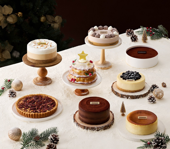 Starbucks' Christmas cakes [STARBUCKS]