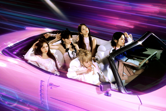 Girl group Le Sserafim's ″Perfect Night″ photo [SOURCE MUSIC]