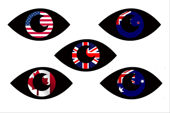 U.S.-led Five Eyes intelligence network comprised of the United States, Britain, Canada, Australia and New Zealand [PIXABAY]