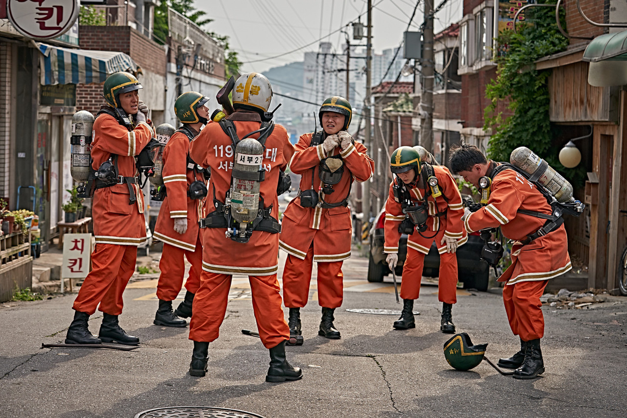A still from ″Firefighters″ [BY4M]