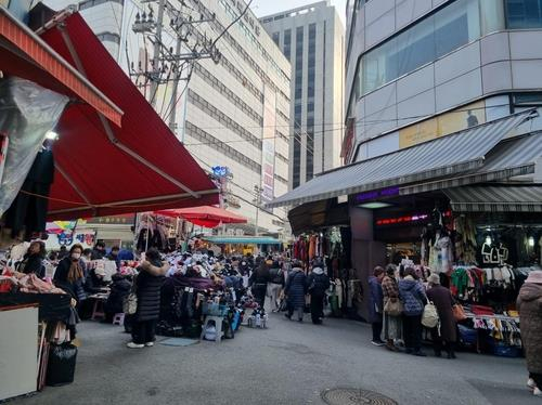 Market in Seoul [YONHAP]