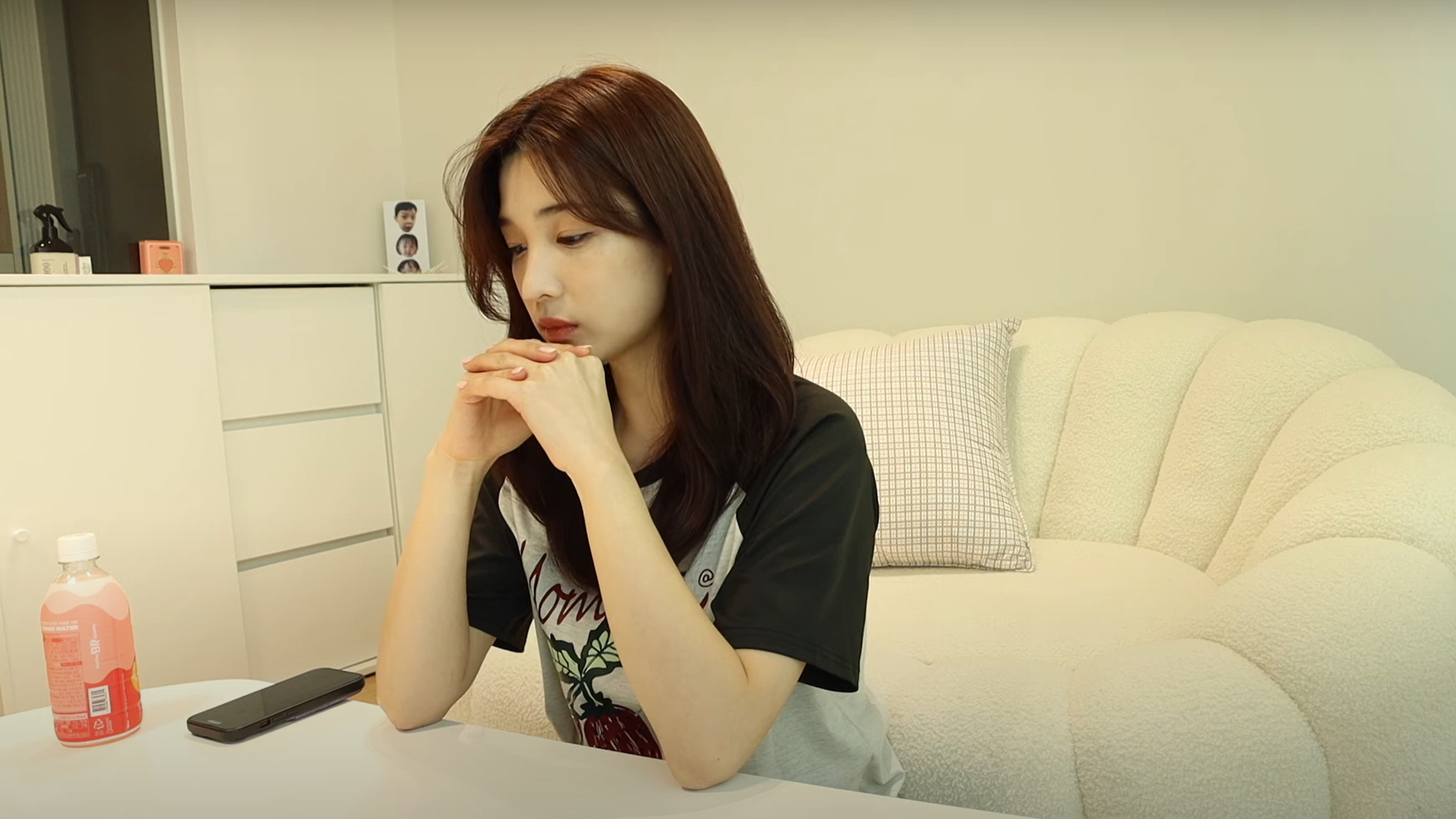 Yulhee during her YouTube video posted on her channel on Oct. 24. [SCREEN CAPTURE]