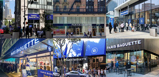 Bakery chain Paris Baguette's locations in the United States and Canada [SPC]