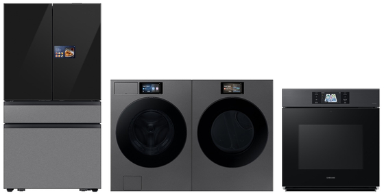 Samsung Electronics' home appliances topped with AI-powered touch screens [SAMSUNG ELECTRONICS]