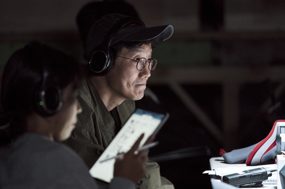 Director Hwang Dong-hyuk of the second season of Netflix hit series ″Squid Game″ [NETFLIX]         