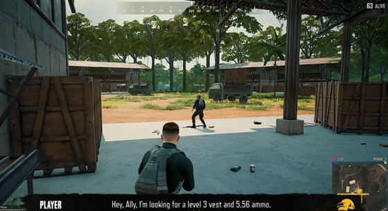 PUBG Ally, an AI companion developed by Nvidia and Krafton for the battle royale game Player Unknown's Battlegrounds [SCREEN CAPTURE]
