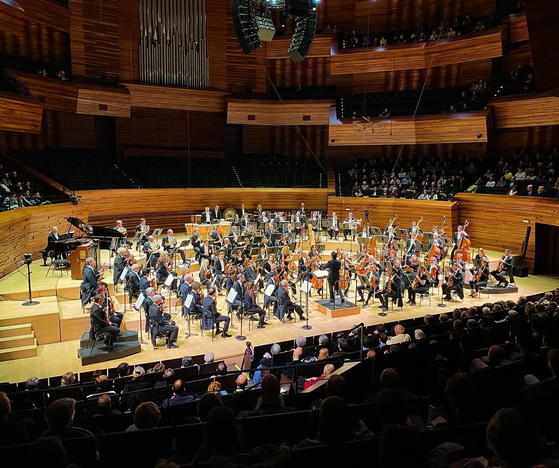 The National Orchestra of France, or the Orchestre National de France [SCREEN CAPTURE]