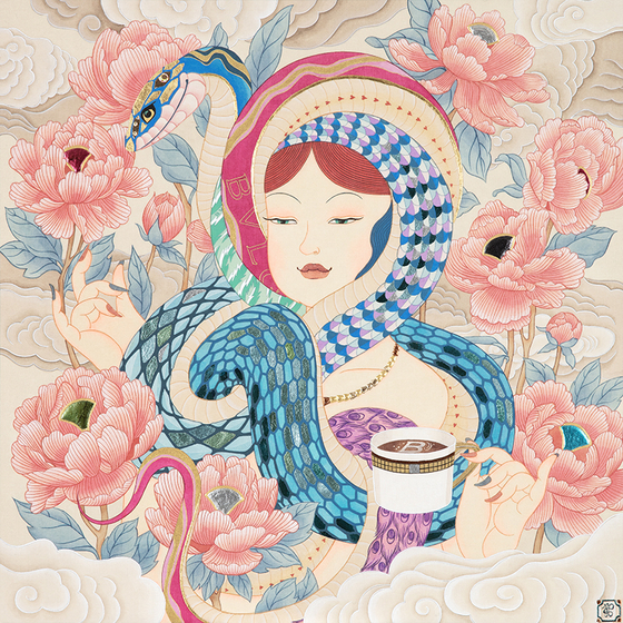 "Bvlgari Girls" by Kang Min-jee [GALLERY GRIMSON]