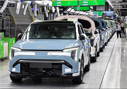 Kia's dedicated EV plant in Gwangmyeong, Gyeonggi. [KIA] 