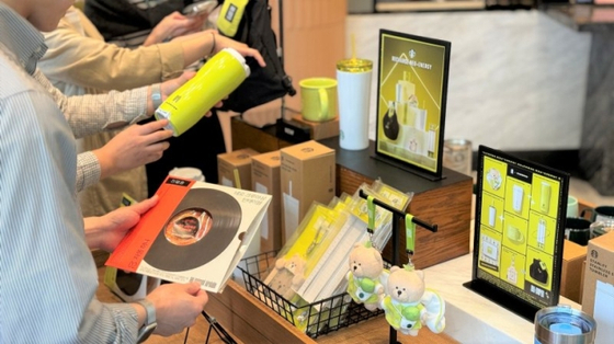 Boy band NCT merchandise created in collaboration with Starbucks [STARBUCKS]
