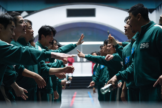 Still from the second season of ″Squid Game″ (2021-) [NETFLIX]