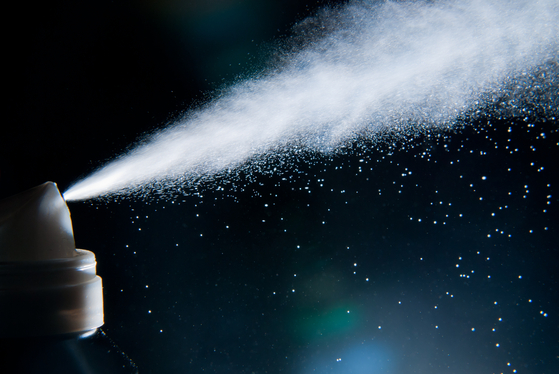 A spray-on type of deodorant [GETTY IMAGES]