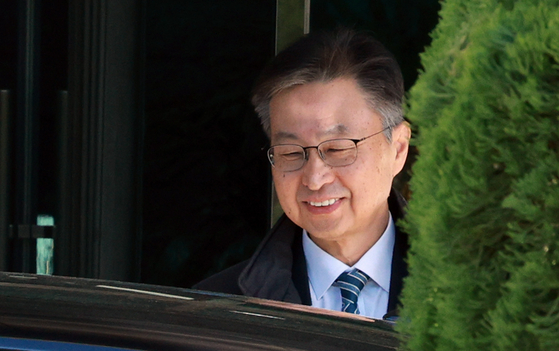 Chief of the Board of Audit and Inspection, Choe Jae-hae, leaves his office in Seoul after the National Assembly passed an impeachment motion against him on Dec. 5, 2024. [YONHAP]