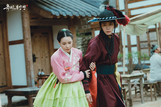 Still from JTBC's ″The Tale of Lady Ok,″ which is also available on Netflix [JTBC]