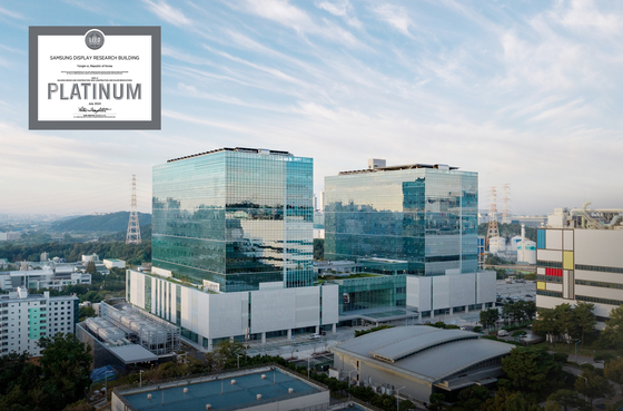 A panoramic view of Samsung Display Research, the newly built headquarters of Samsung Display in Giheung, Gyeonggi. [SAMSUNG DISPLAY]
