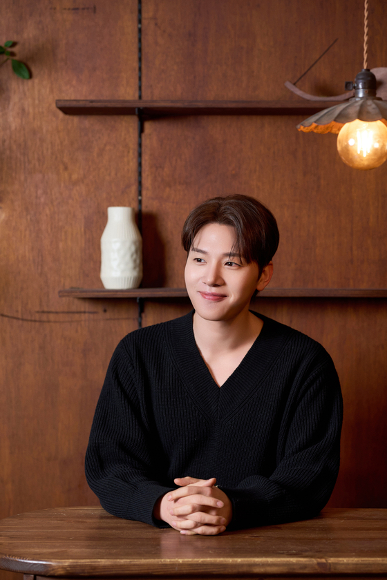 Singer and actor Kim Min-seok is currently starring in ″Werther″ at D-Cube Arts Center, western Seoul. [CJ ENM]