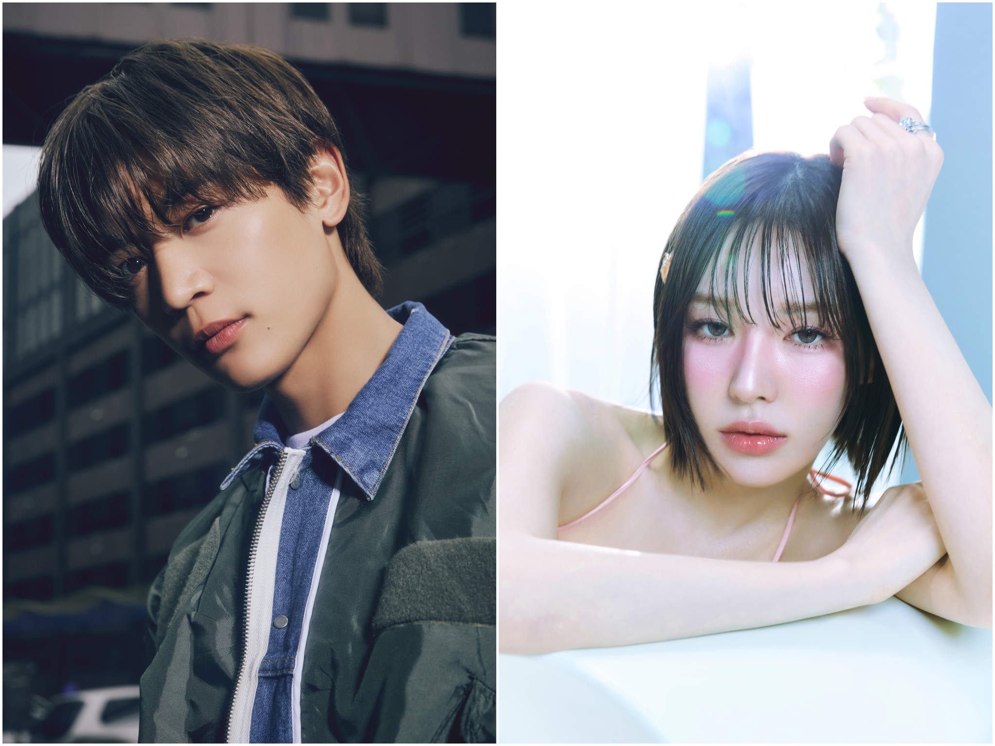 SHINee's Minho, left, and Red Velvet's Wendy are set to be featured in the upcoming “SM Classics Live 2025 with Seoul Philharmonic Orchestra″ concerts. [SEOUL PHILHARMONIC ORCHESTRA]