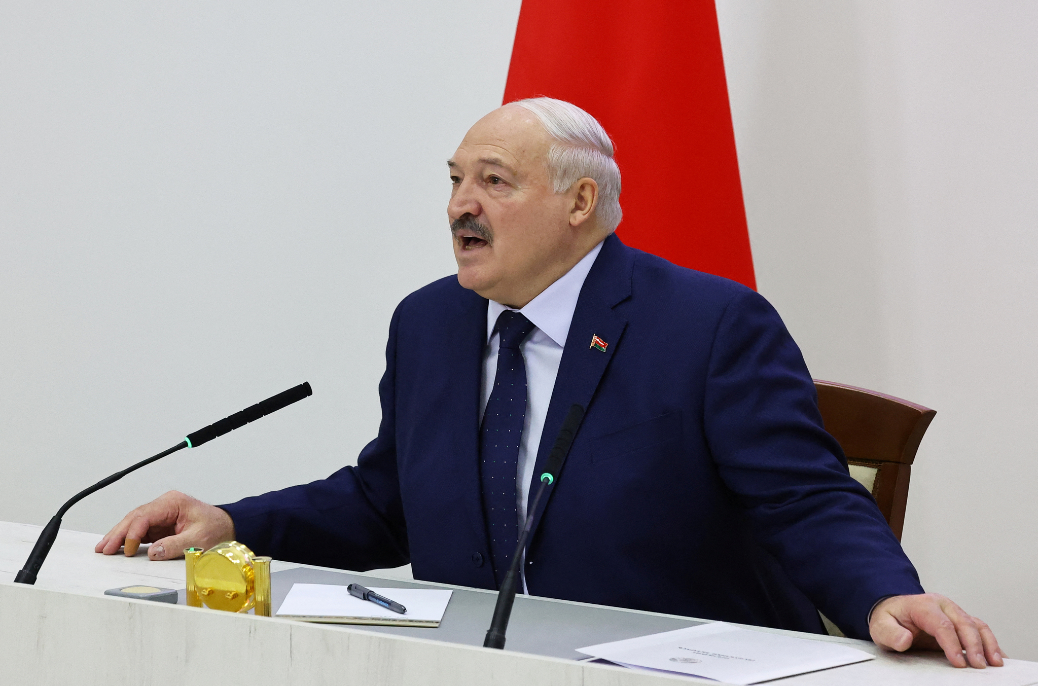 Belarusian President Alexander Lukashenko [REUTERS]