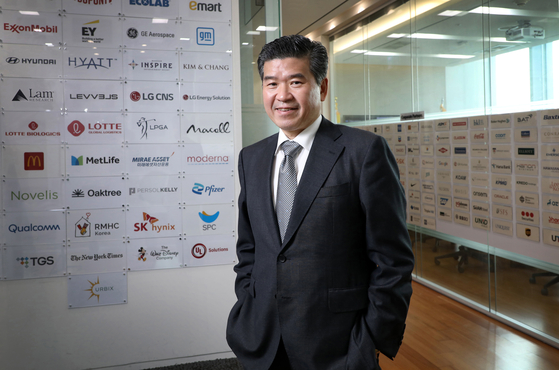 James Kim, the Chairman and CEO of the American Chamber of Commerce in Korea. [PARK SANG-MOON]
