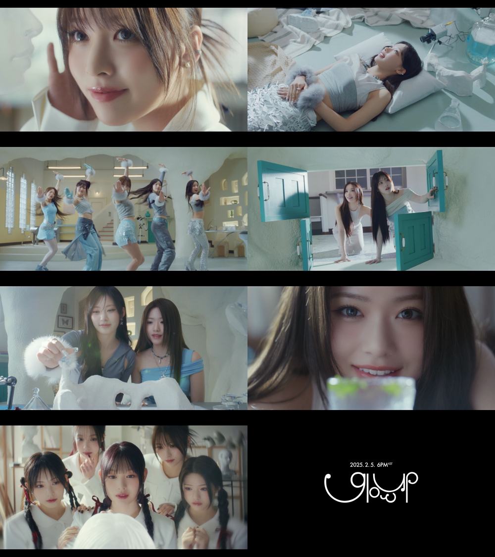 The music video for girl group Rescene's new track ″Glow Up″ [THE MUZE ENTERTAINMENT]