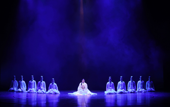 A scene from Korean musical ″Last Empress″ currently ongoing at the Sejong Center for the Performing Arts in Jongno District, central Seoul [NEWS1]