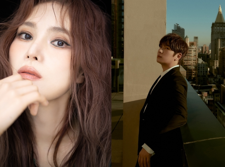 Singers Gummy, left, and K.Will [MINISTRY OF CULTURE, SPORTS AND TOURISM]