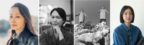From left: Kim Young-eun, Kim Ji-pyeong, Unmake Lab and Im Young-zoo [NATIONAL MUSEUM OF MODERN AND CONTEMPORARY ART] 