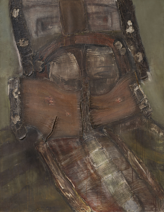 "Untitled B" (1965) by Ha Chong-hyun [ART SONJE CENTER]